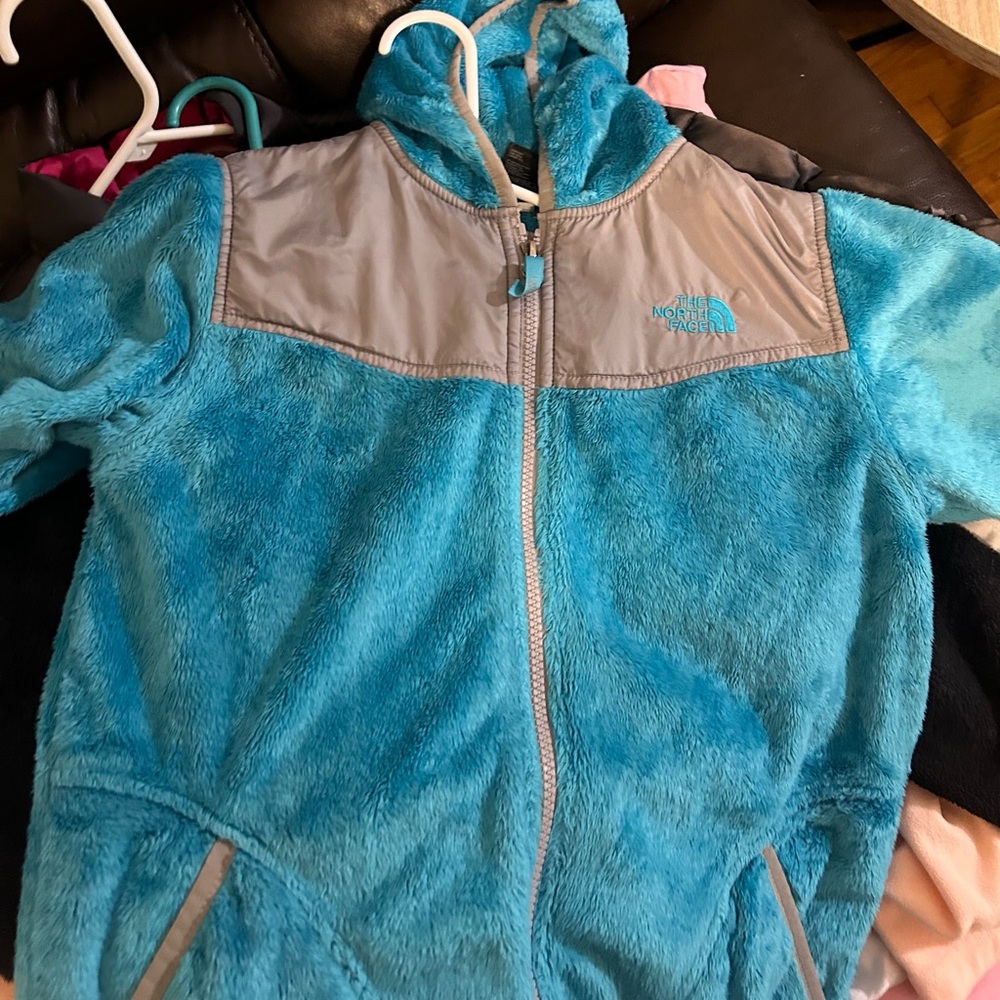 Northface girls fleece oso hooded